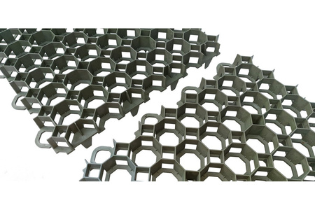 Kratka trawnikowa Stella Green 50x50x4cm zielona