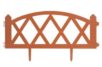 Płotek ogrodowy 2,3 mb ceglasty (terakota)