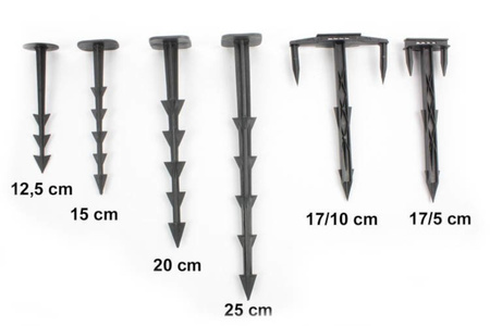 Kołki do agrowłókniny 12,5 cm 50 szt.
